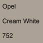 Preview: Opel, Cream White, 752.